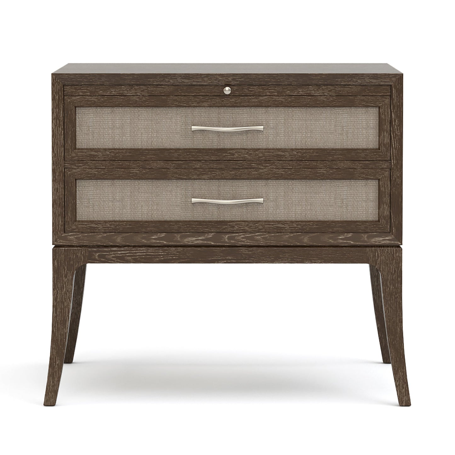 Table de chevet Maidstone, jute tissé