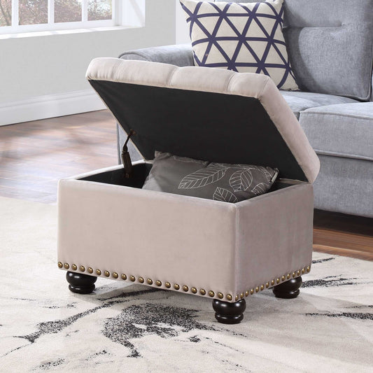 Pouf de rangement Convenience Concepts Designs4Comfort 5th Avenue