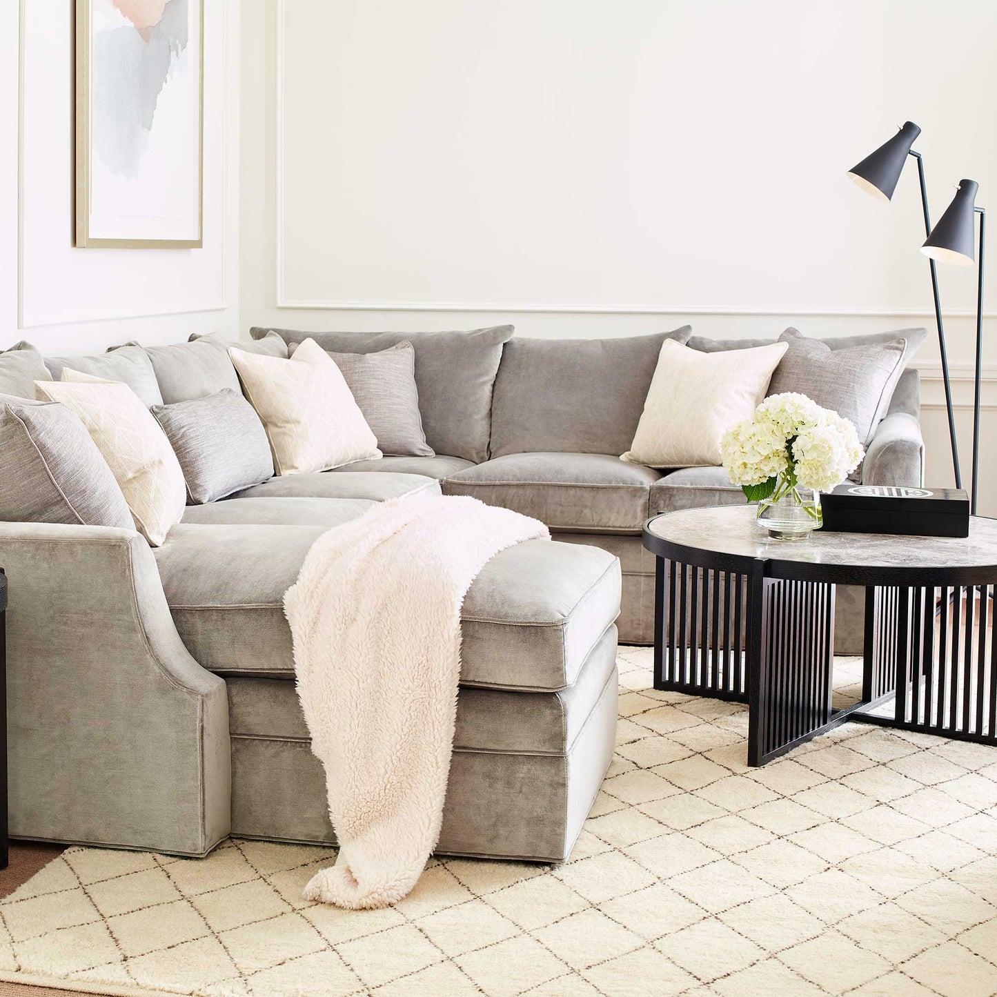 Table basse ronde Park Slope