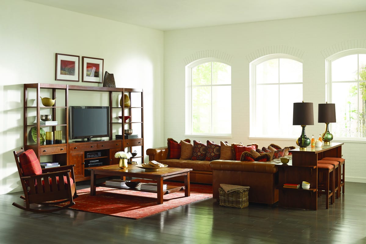 Table basse avec plateau en carrelage