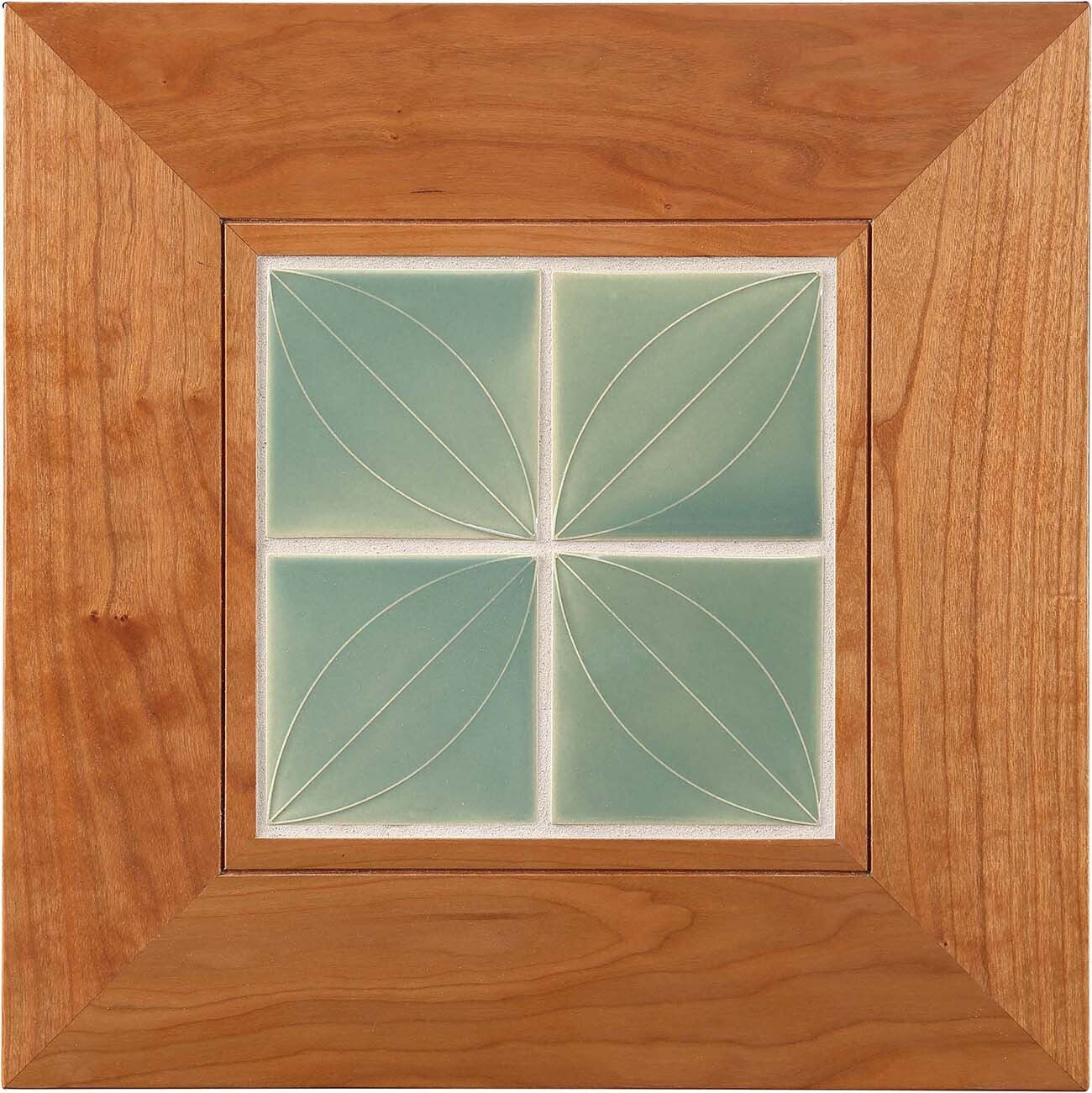 Tabouret à plateau en carrelage