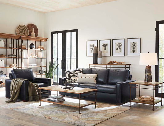 Table basse en métal St. Lawrence