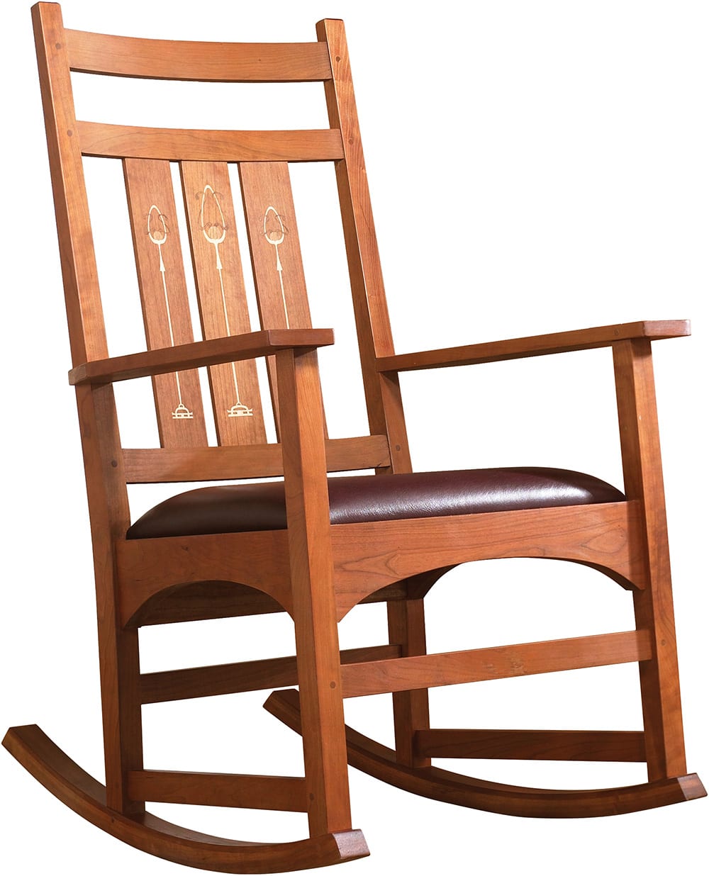 Harvey Ellis Rocker, avec incrustation