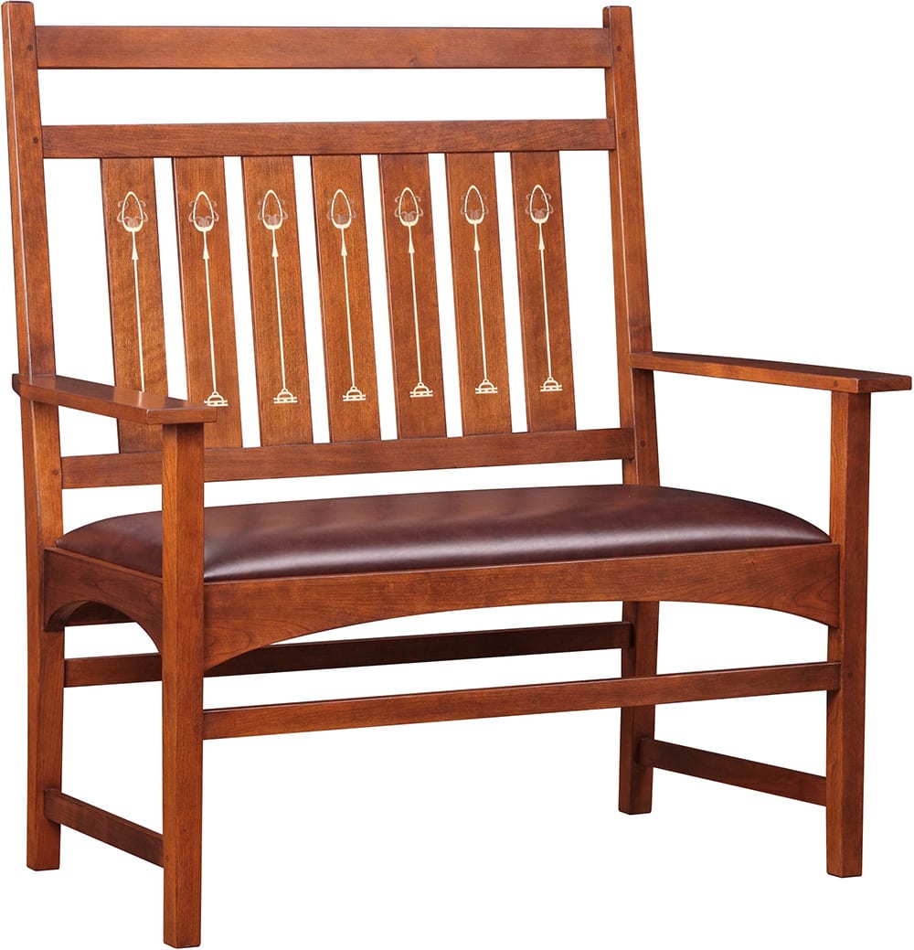 Canapé Harvey Ellis, avec incrustation