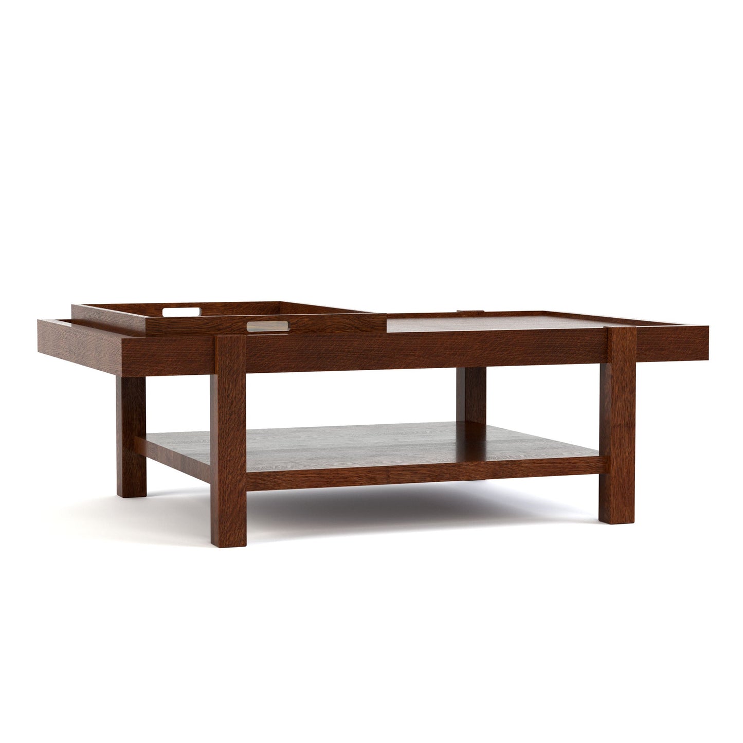 Table basse avec plateau en cuivre Durant
