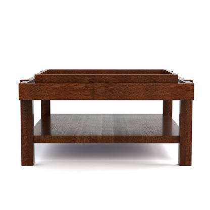 Table basse avec plateau en cuivre Durant