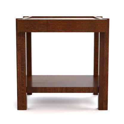 Table d'appoint encastrée en cuivre Durant