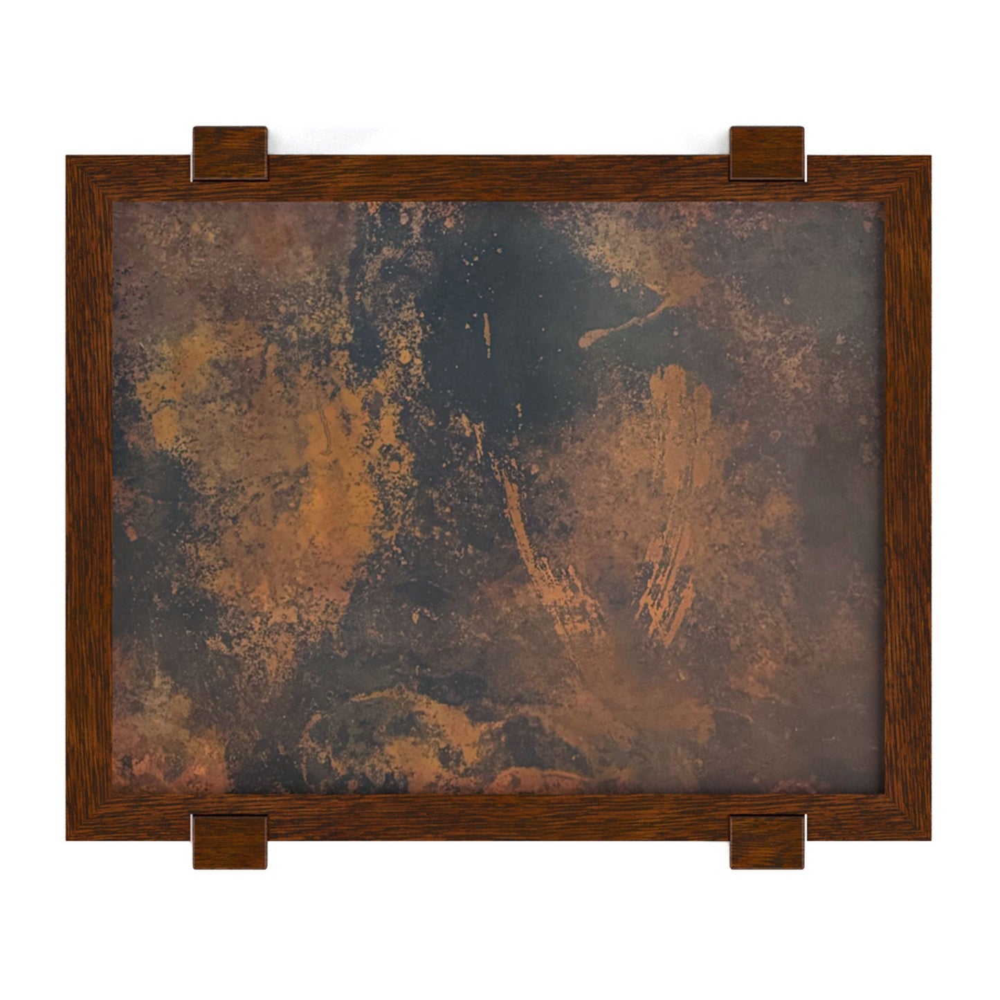 Table d'appoint encastrée en cuivre Durant