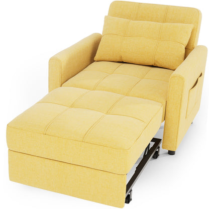 Canapé-lit 3 en 1 réglable, canapé-lit gigogne, convertible et pliable pour salon