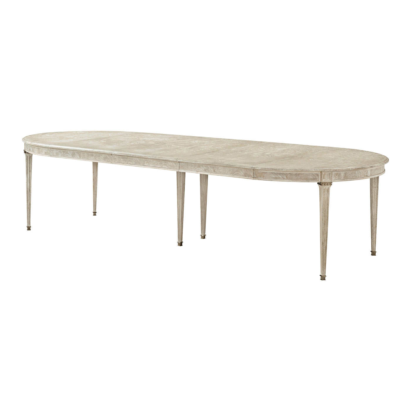 Table à manger extensible néoclassique française