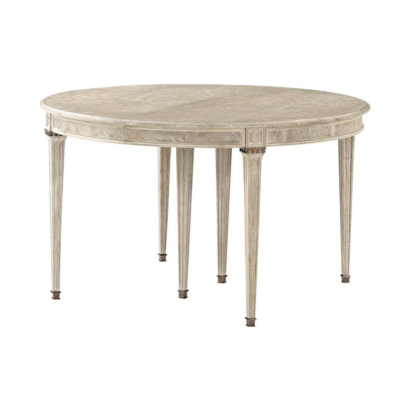 Table à manger extensible néoclassique française