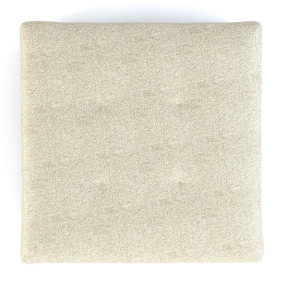 Ottoman cocktail à grille touffetée Origins