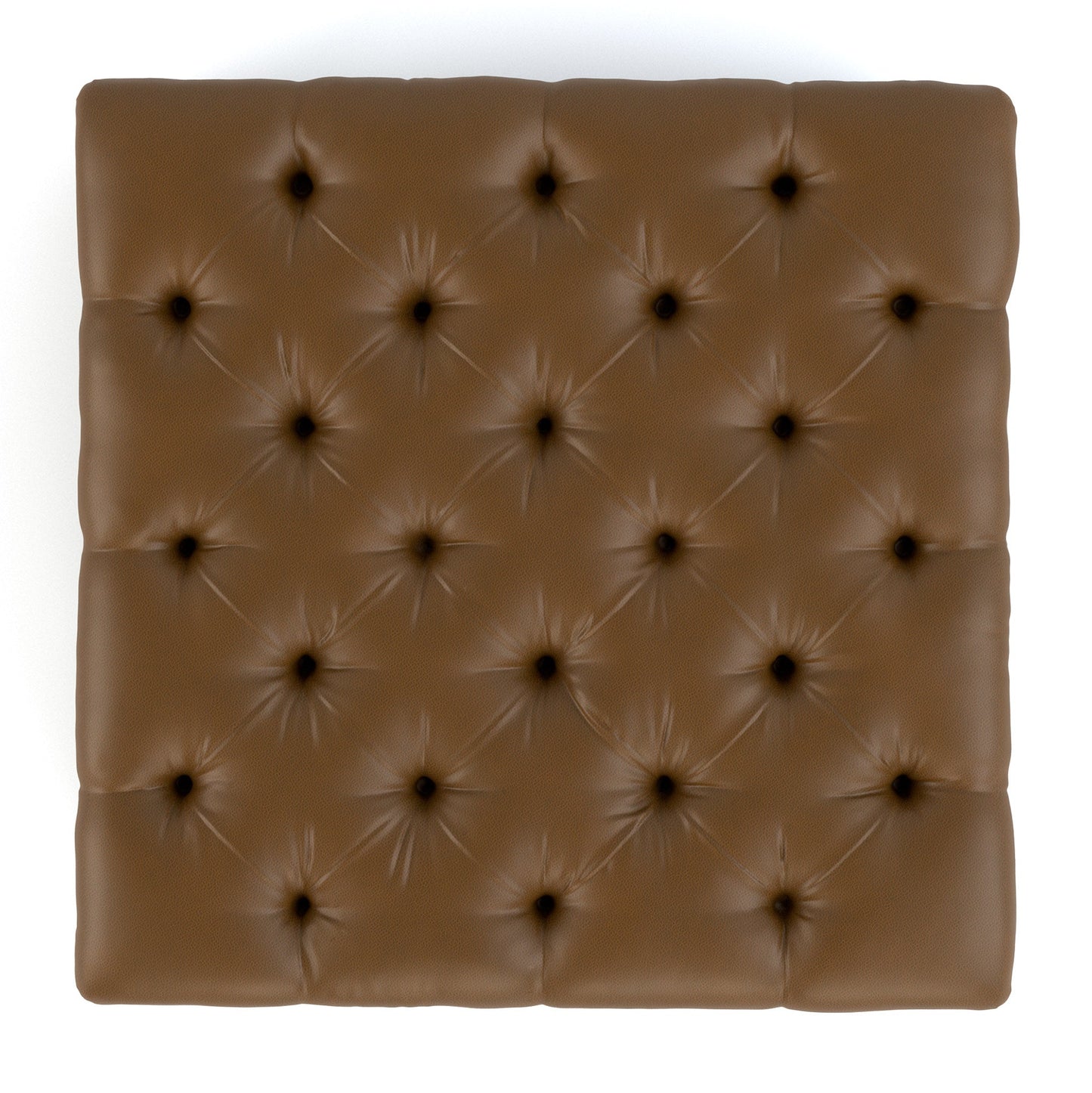 Ottoman cocktail capitonné en losanges Origins