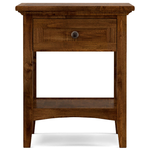 Table d'appoint à un tiroir Revere