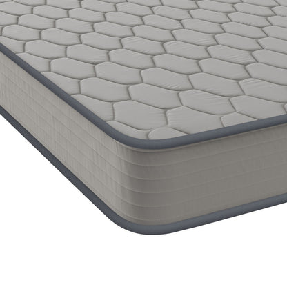 Matelas hybride à ressorts et plateau moyen
