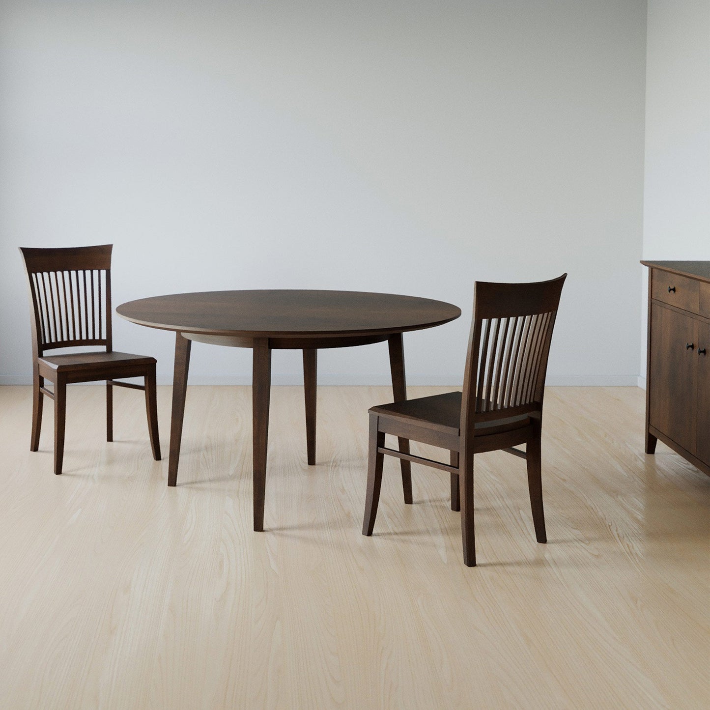 Table à manger ronde Gable Road de 48 pouces