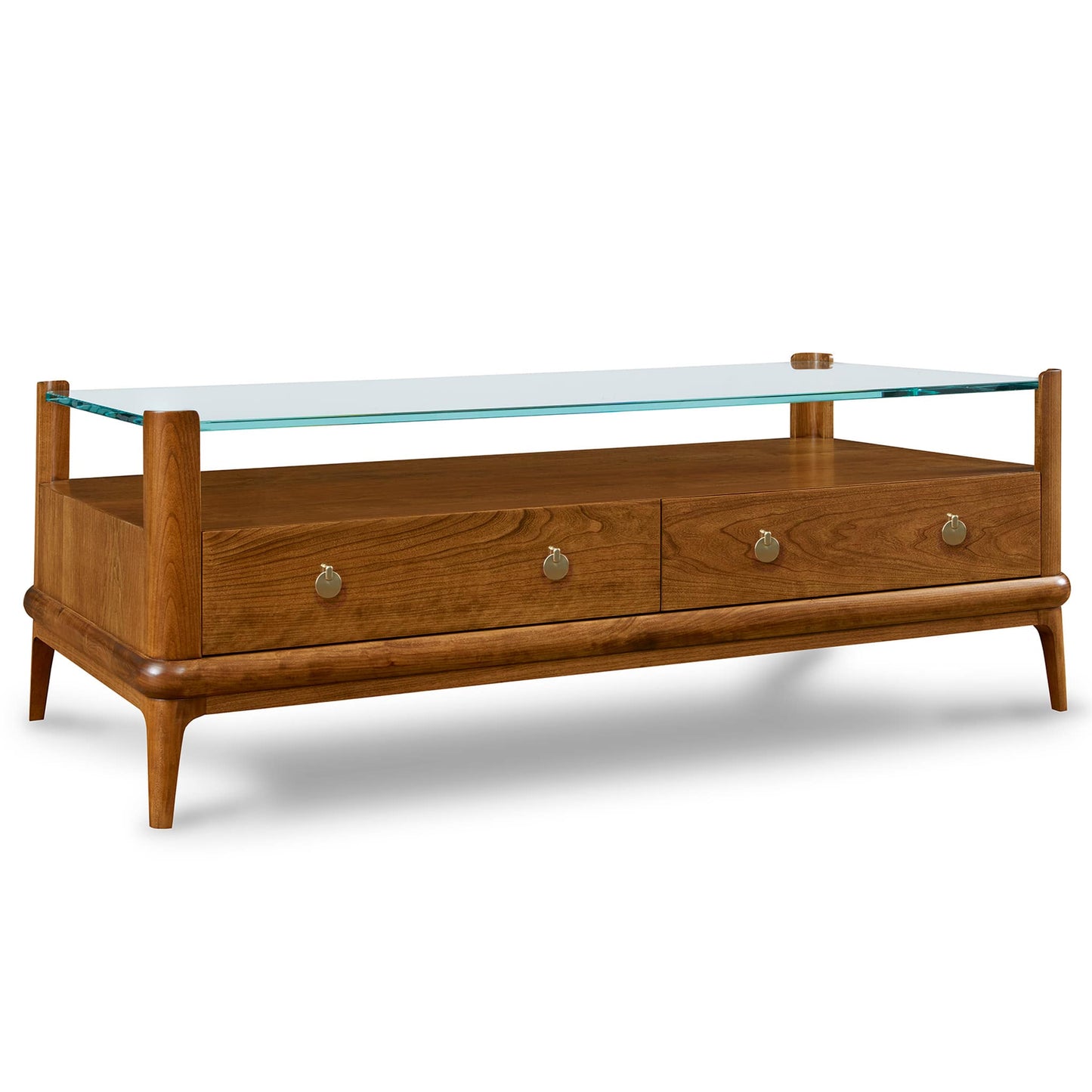 Table basse Martine avec plateau en verre