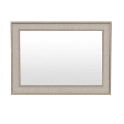 Miroir Maidstone, jute tissé