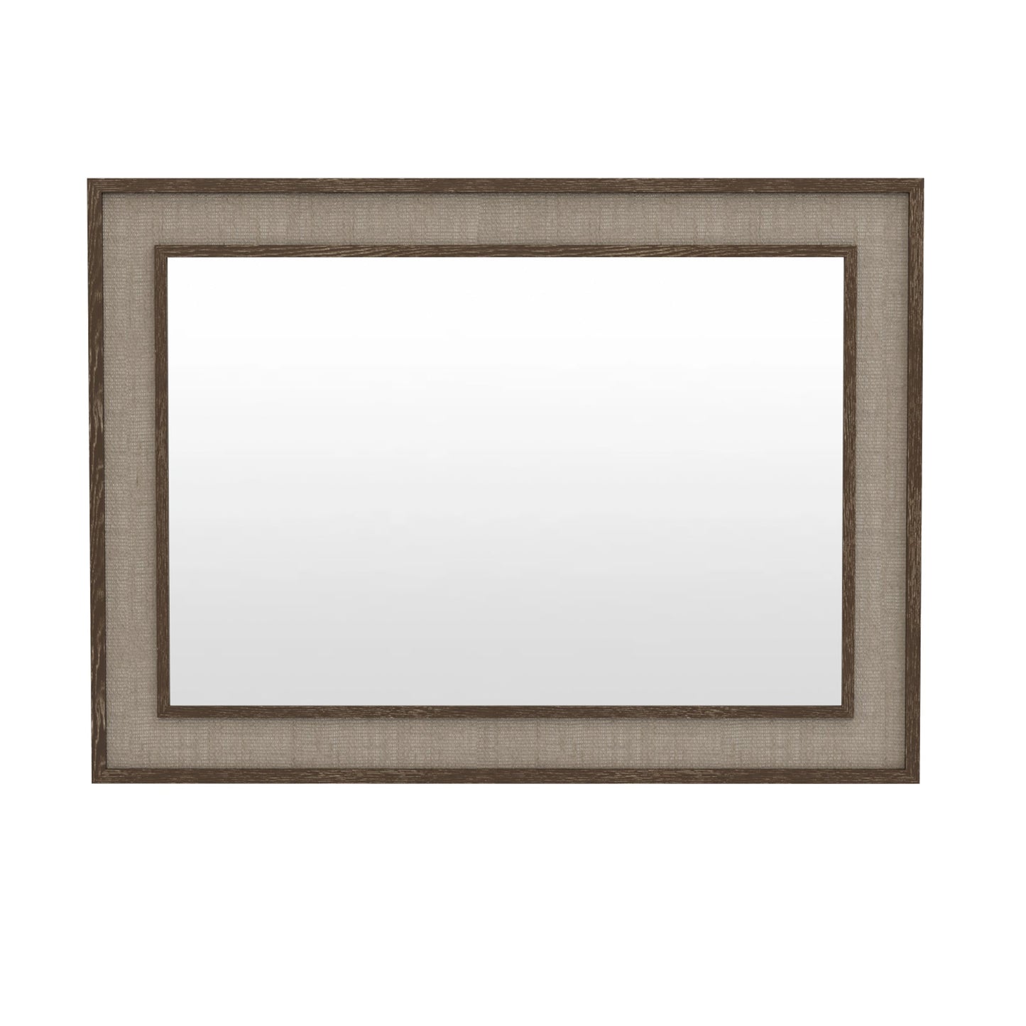 Miroir Maidstone, jute tissé