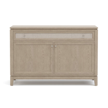 Console à deux portes Maidstone, jute tissé