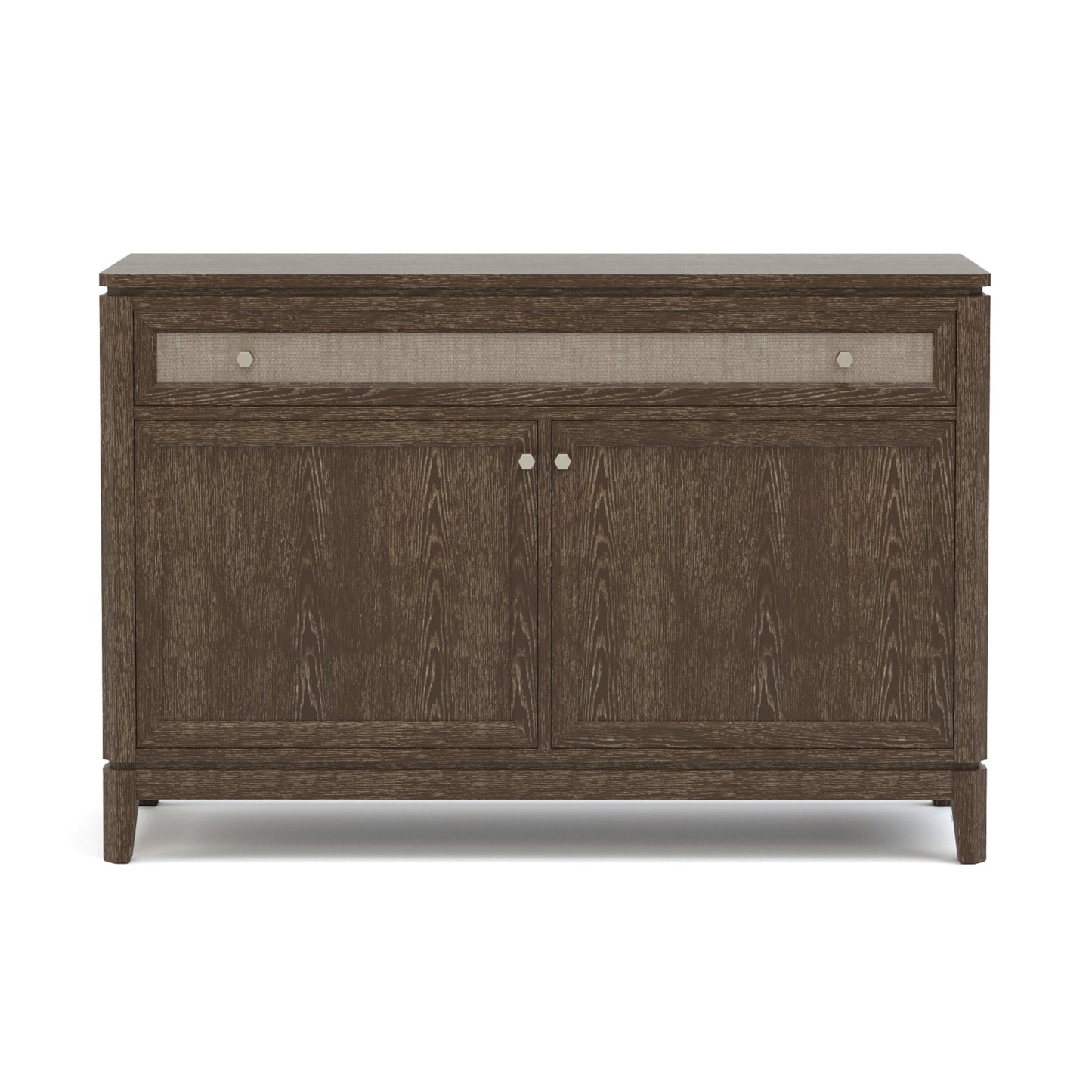 Console à deux portes Maidstone, jute tissé