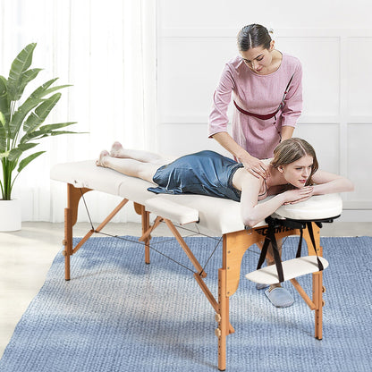 Table de massage portable 84''L réglable pour le visage, le spa et le tatouage avec transport