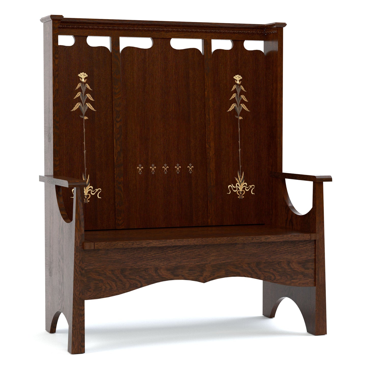 Banc au coin du feu du 125e anniversaire