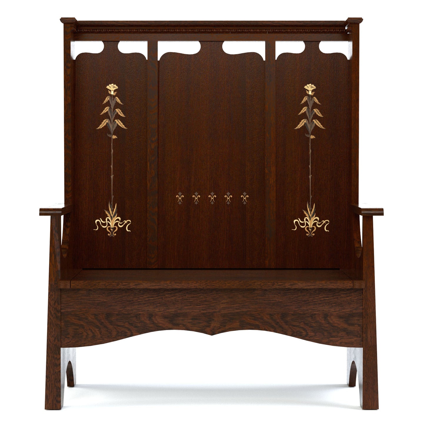 Banc au coin du feu du 125e anniversaire