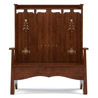 Banc au coin du feu du 125e anniversaire