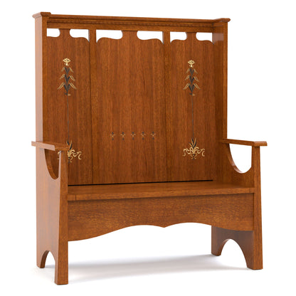 Banc au coin du feu du 125e anniversaire