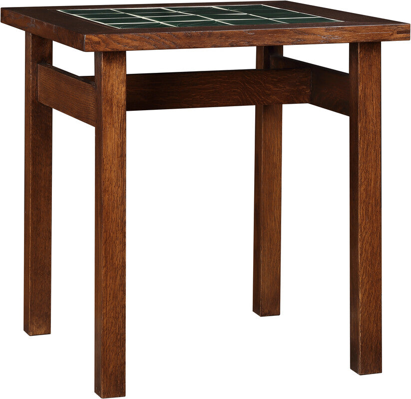 Table d'appoint avec plateau en carrelage