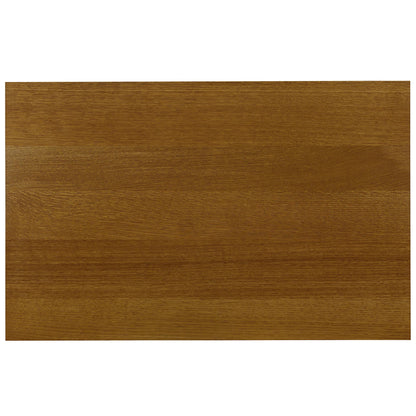 Table de chevet à deux portes Surrey Hills, plateau en bois