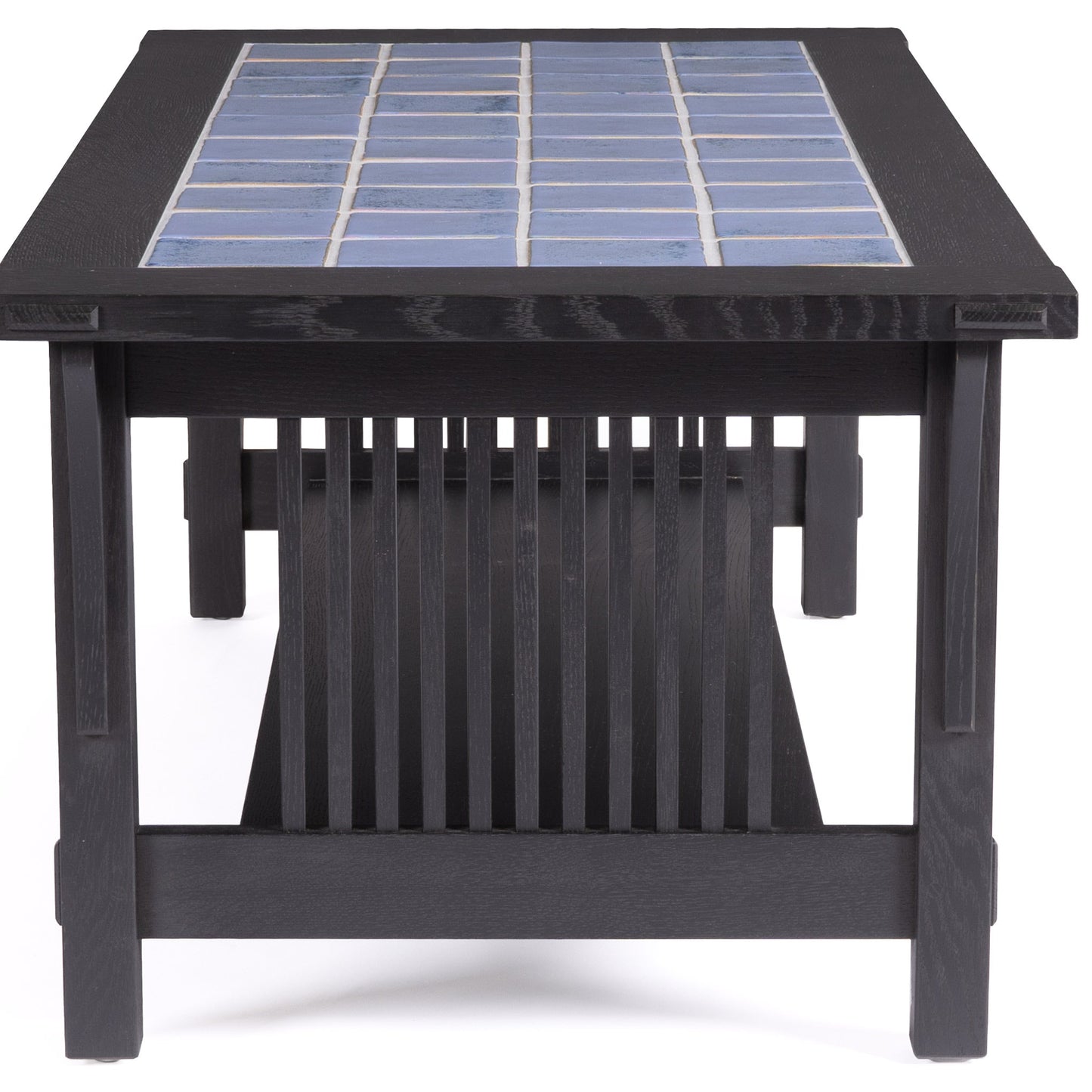 Table basse avec plateau en carrelage