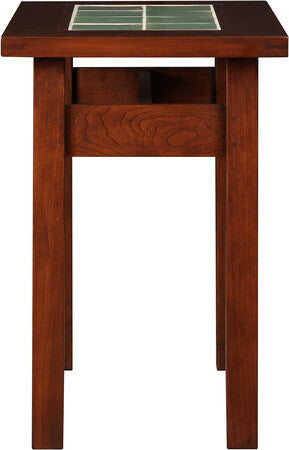 Table d'appoint avec plateau en carrelage