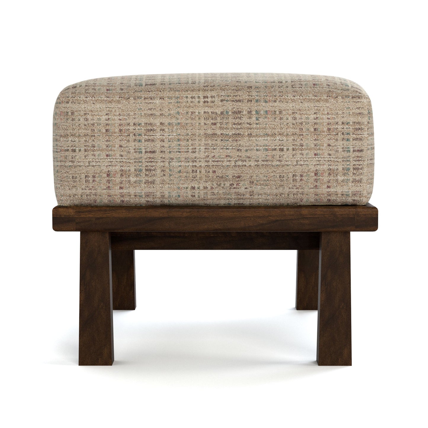 Pouf à cadre en bois Hudson Valley