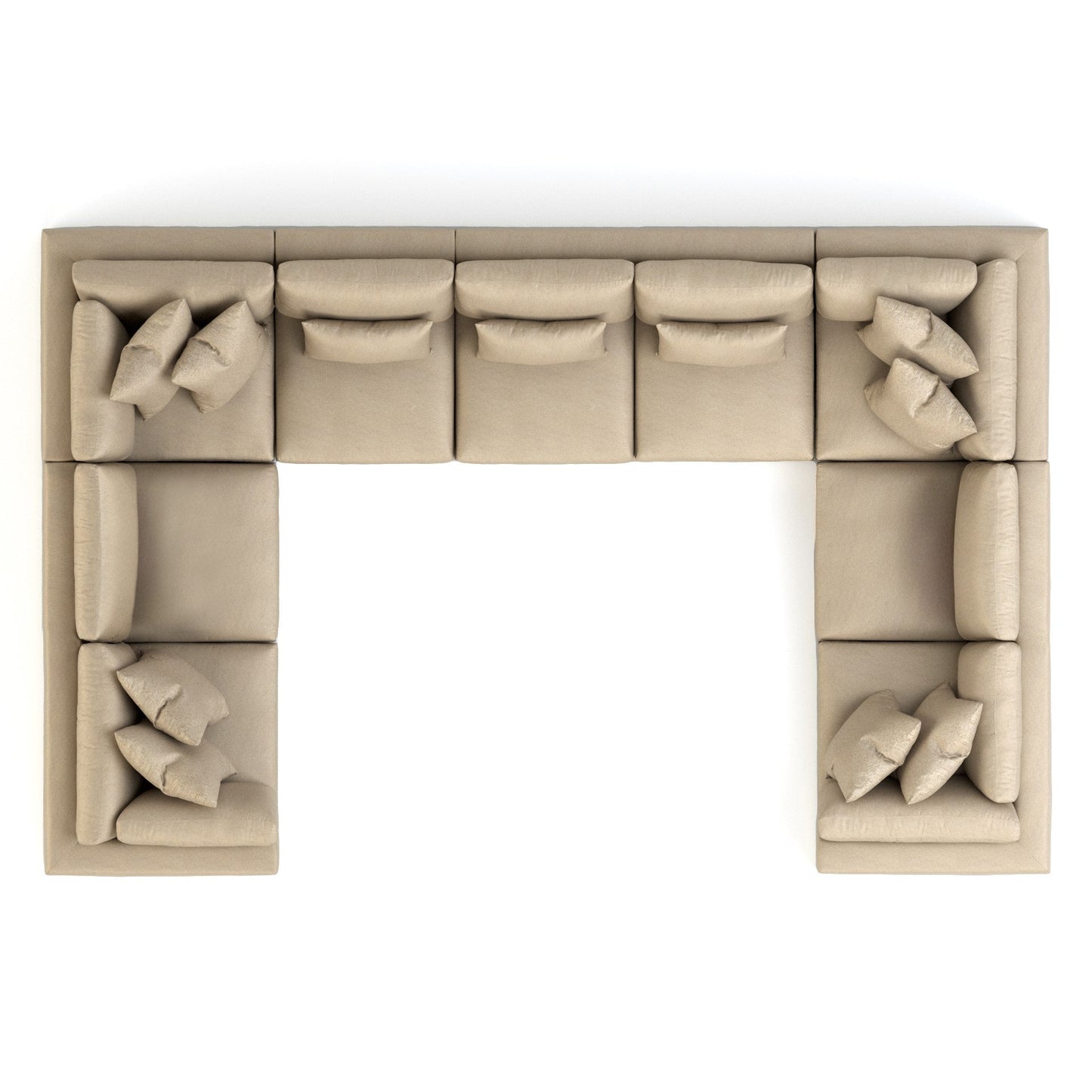 Canapé sectionnel modulaire en U Holland