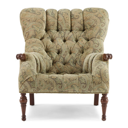 Ensemble chaise et ottoman Léopold