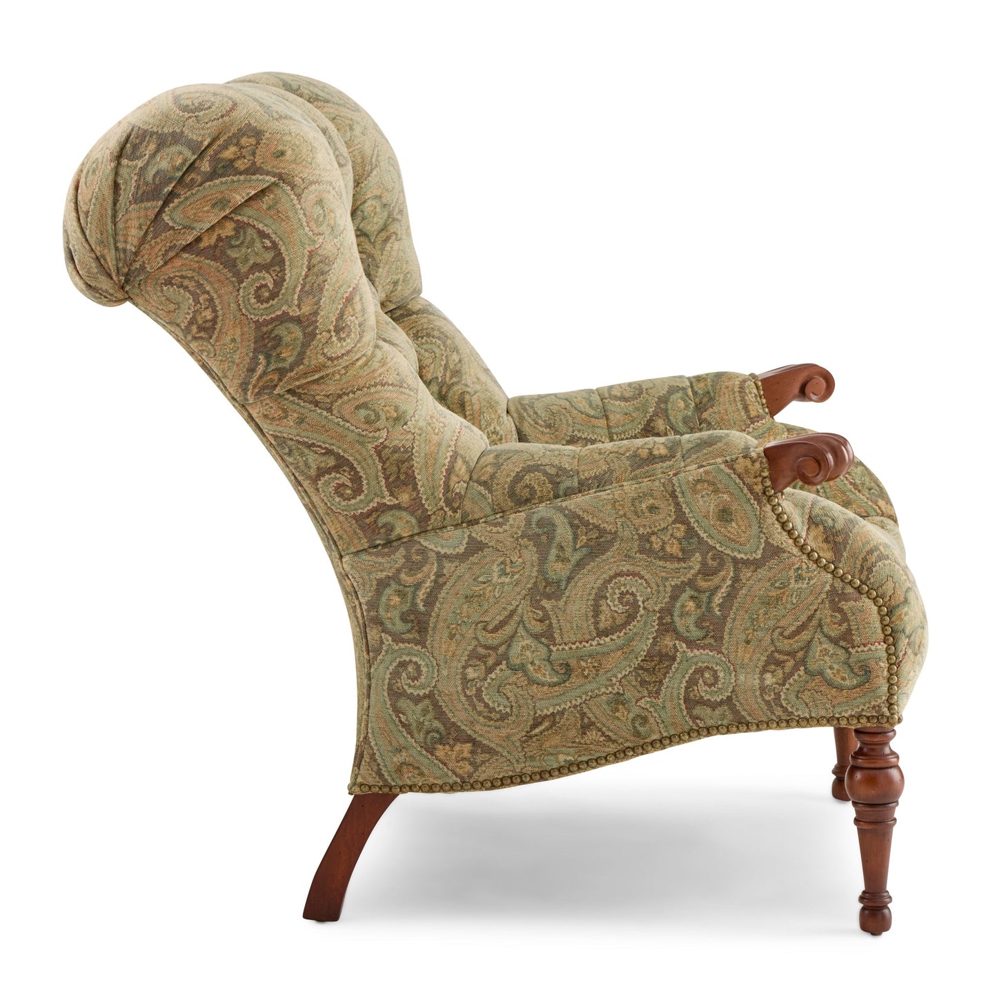 Ensemble chaise et ottoman Léopold