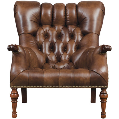 Ensemble chaise et ottoman Léopold