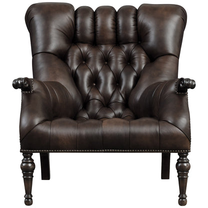 Ensemble chaise et ottoman Léopold