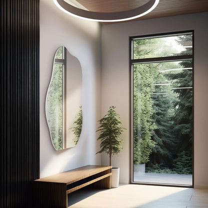 Miroir mural asymétrique irrégulier ALYA