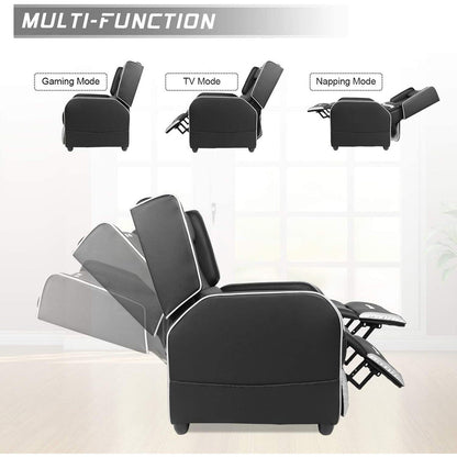 Canapé inclinable ergonomique en cuir PU BOSSIN pour salon