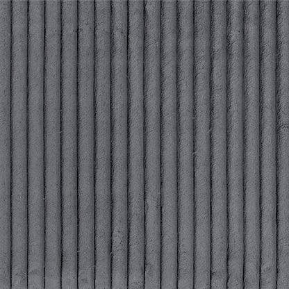 Fauteuil inclinable manuel pivotant en velours côtelé Braidy