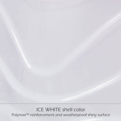 Maillot Buenospa 6 - Personne 46 - Spa à jets, blanc glacé, gris avec ozone et lumières LED