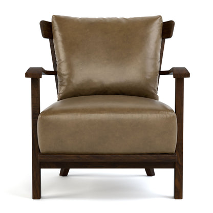 Chaise à cadre en bois Hudson Valley