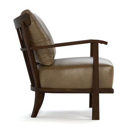 Chaise à cadre en bois Hudson Valley