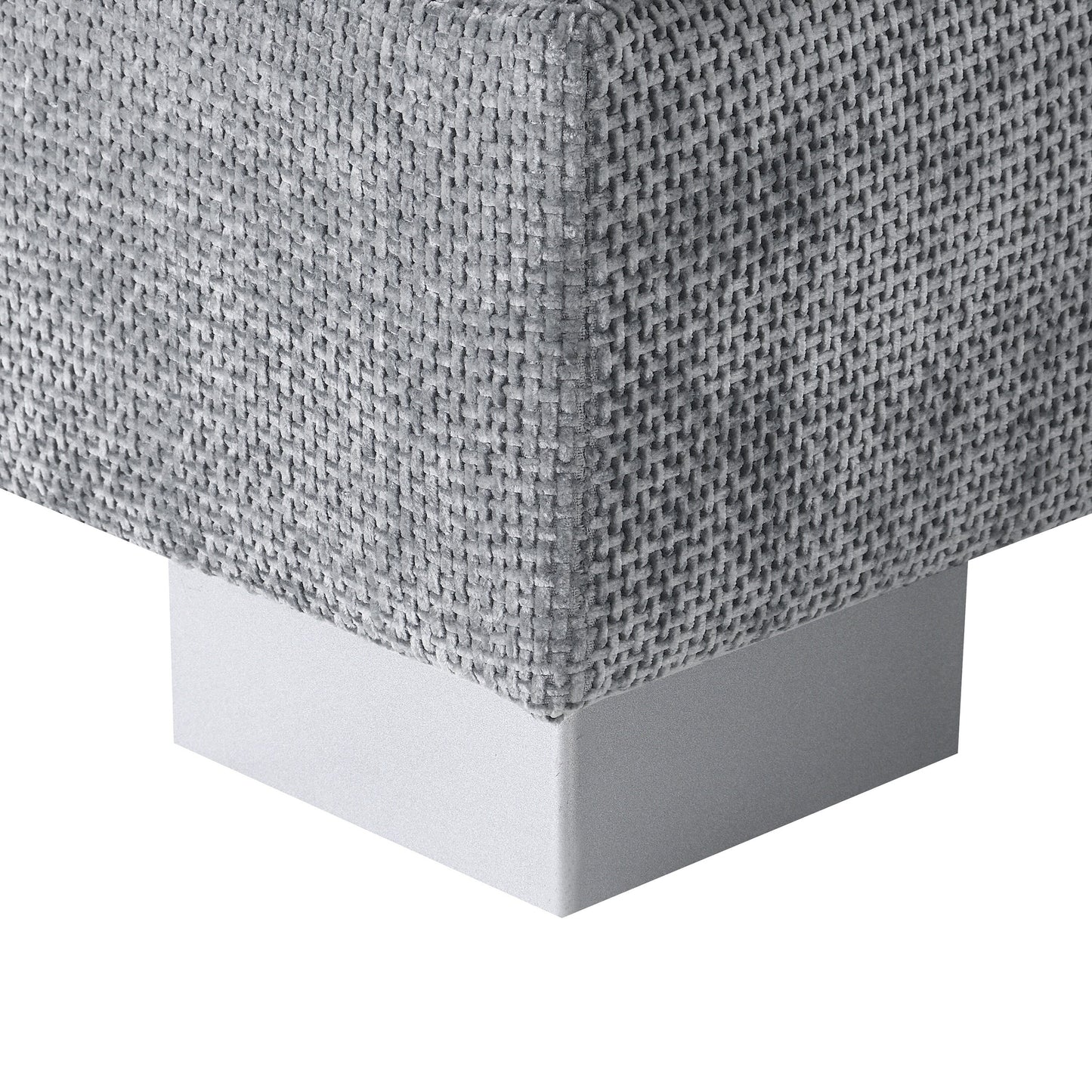 Canapé sectionnel Cloud, ensemble de canapés de luxe en forme de L avec 2 oreillers gratuits, mobilier d'intérieur 4 places en chenille avec méridienne surdimensionnée