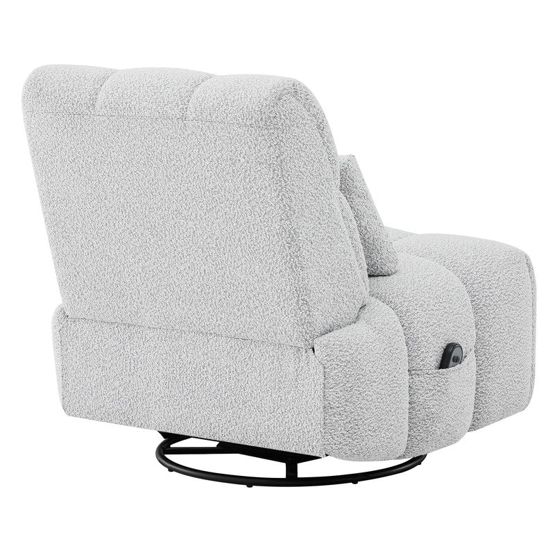 Fauteuil inclinable électrique Cole pivotant avec support lombaire