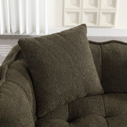 Canapé inclinable carré confortable