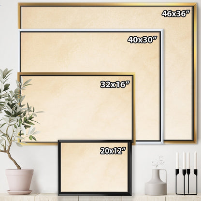 Toile encadrée Designart Coast Blue Sea Waves Aquarelle Moderne Ferme